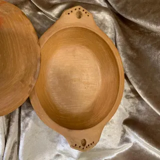 Tajín de barro artesanal