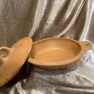 Tajín de barro artesanal