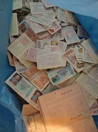 Lotería Nacional Billetes Antiguos desde 1956