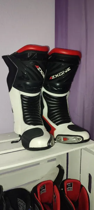 Botas Moto Caña Alta Hombre ZX-R Botas caña baja