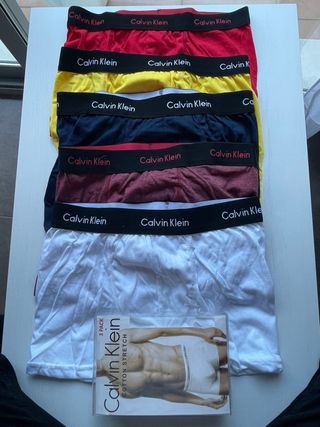 Pack 5 Calzoncillos Calvin Klein Talla L