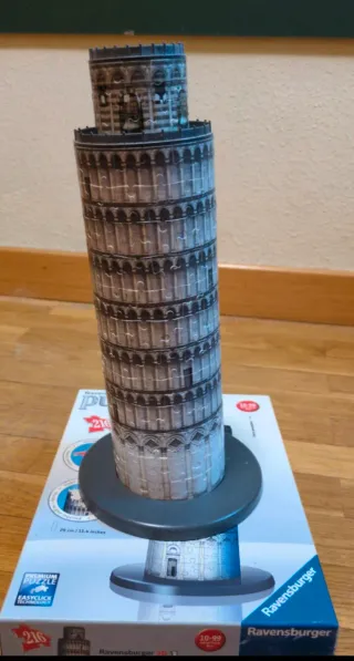 Puzzle 3D Ravensburger Torre de Pisa 216 piezas