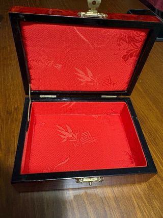 Caja joyero decorada estilo oriental