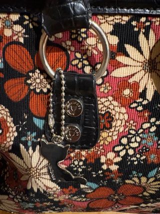 Bolso Lollipops floral con hebilla