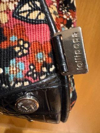 Bolso Lollipops floral con hebilla