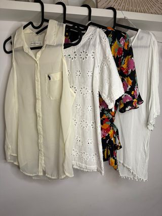 Lote 4 Blusas Talla S