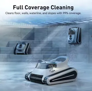 Robot Limpiafondos SeaAuto Gris