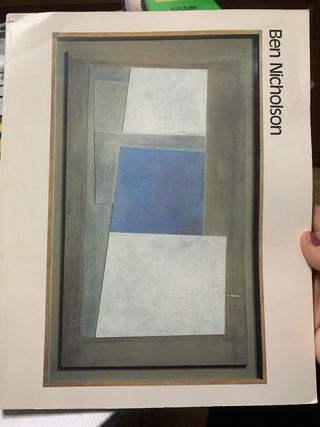 Ben Nicholson - Obra de Arte Abstracta