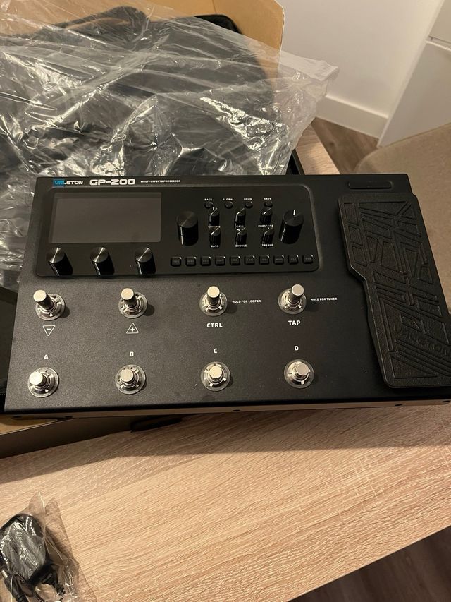 Valeton GP-200 Procesador Multi-Efectos Guitarra