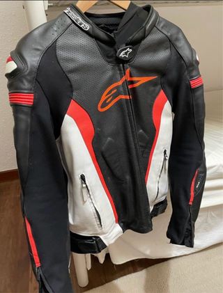 Chaqueta Moto Alpinestars Missile Cuero