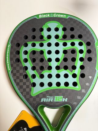 Pala Padel Black Crown Piton Air 12K