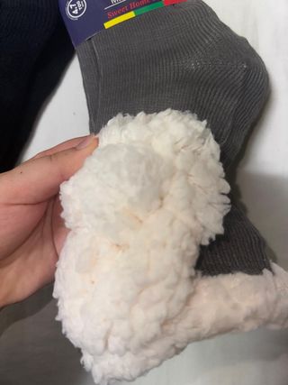 Calcetines térmicos mujer borreguito