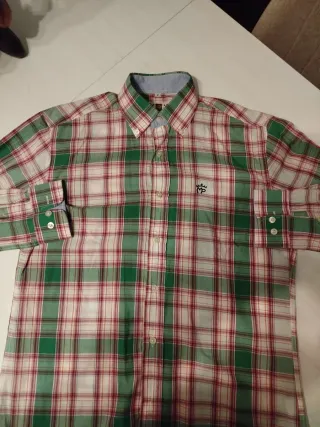 Camisa MONTEPICAZA cuadros hombre talla S