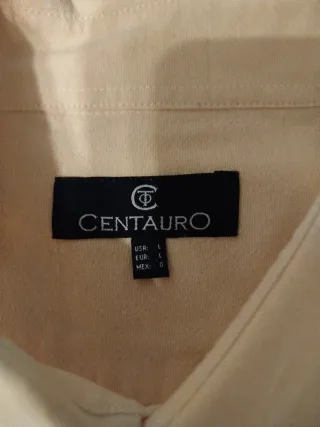 Camisa Centauro Hombre Amarilla