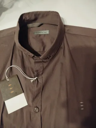Camisa Florentino Hombre Marrón Talla L