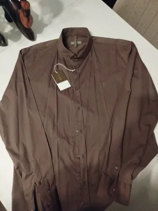 Camisa Florentino Hombre Marrón Talla L