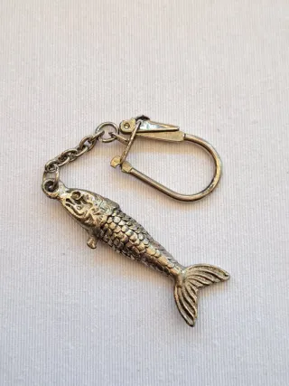 Llaveros animales marinos. Vintage