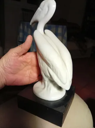 Figura Pelikan Porcelana Alemana Conmemorativa