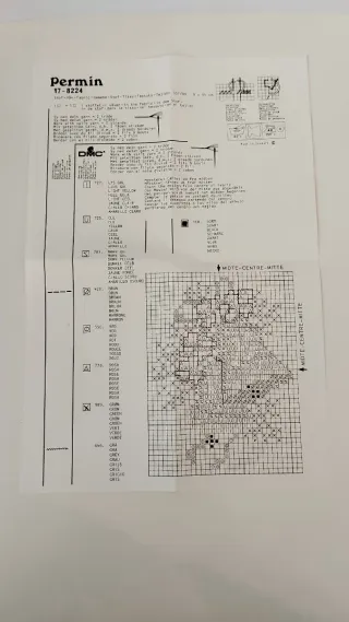 Kit Punto de Cruz Navidad