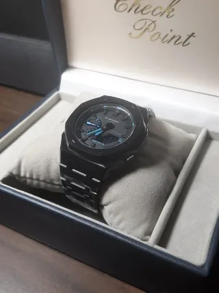Orologio G-Shock Casio GA2100 Custom CasiOak blue