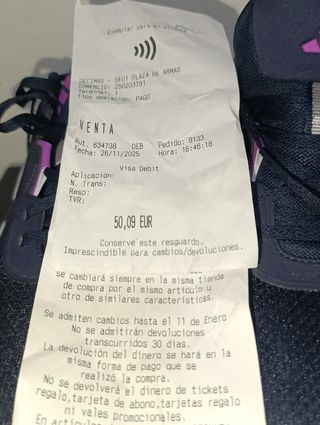 Zapatillas Adidas Running Hombre Talla 44 Azul