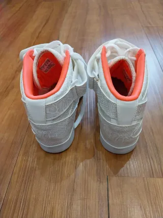 Adidas Originals high top donna 38 white snake