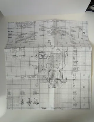 Kit Punto de Cruz Maria van Scharrenburg