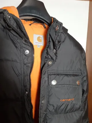 Giacca Carhartt S Nero Logo Ricamato