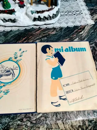 Álbum antiguo Nestlé