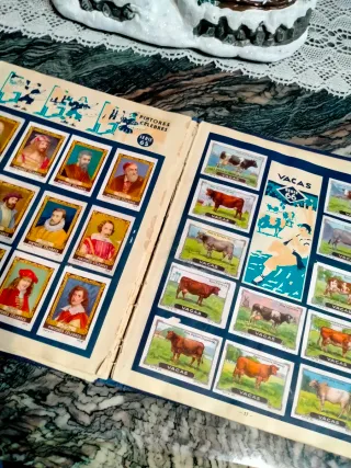 Álbum antiguo Nestlé