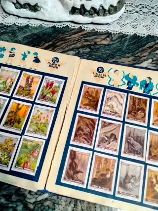 Álbum antiguo Nestlé