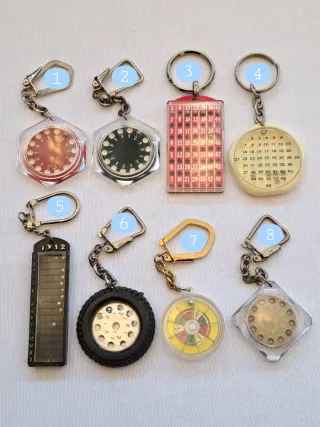 Llaveros Primitiva y Bonoloto