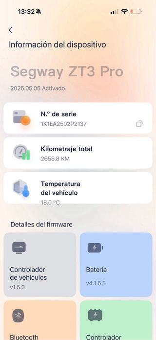 PATÍN ELÉCTRICO SEGWAY-NINEBOT ZT3 PROE+ACCESORIOS