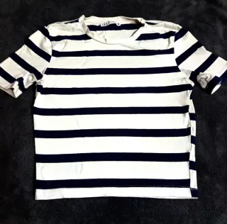 Camiseta Zara rayas niño Talla XS