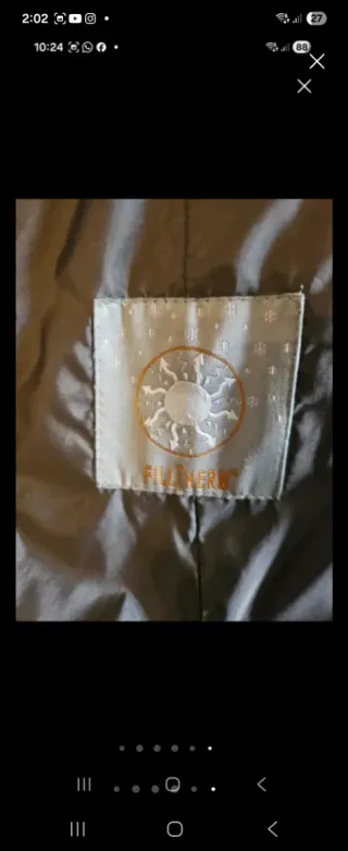 Gabardina lujo térmica VIOLANTI