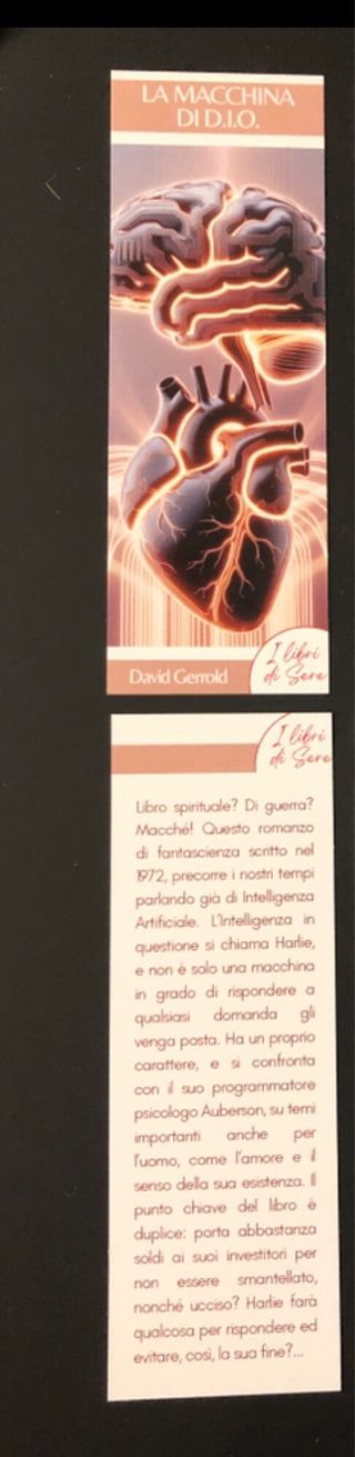 Segnalibro + busta (scegli tra i vari tipi)