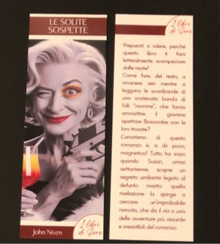 Segnalibro + busta (scegli tra i vari tipi)