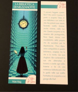 Segnalibro + busta (scegli tra i vari tipi)