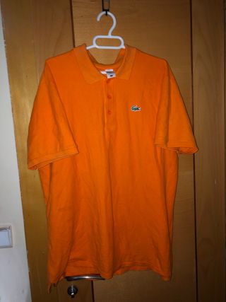 Camiseta Polo Lacoste Naranja
