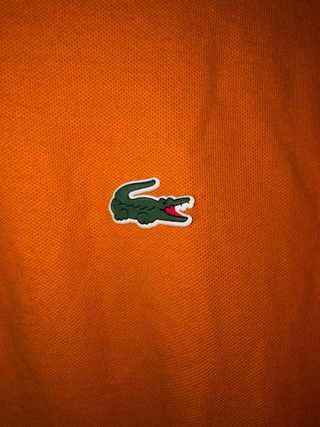 Camiseta Polo Lacoste Naranja