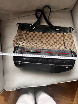 Borsa Gucci Marrone e Beige