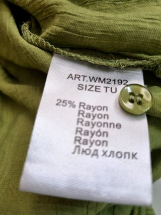 Camisa de Manga Larga - Verde - Wiya-Italy