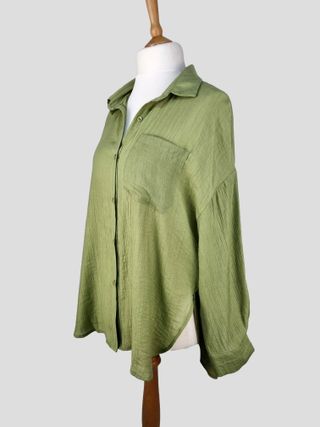 Camisa de Manga Larga - Verde - Wiya-Italy