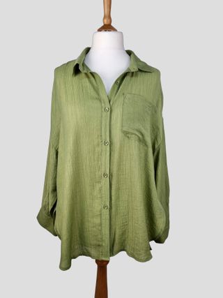 Camisa de Manga Larga - Verde - Wiya-Italy