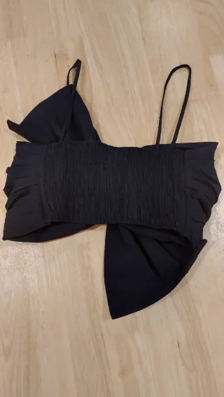 Elegante Top Lazo de tirantes de MNG (Mango)