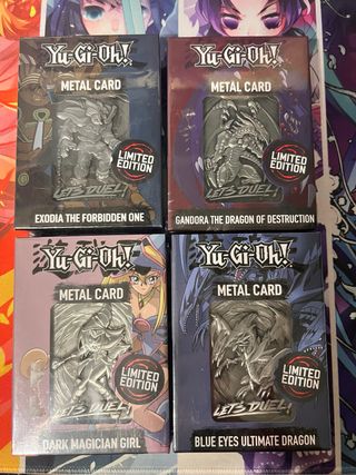 Yu-Gi-Oh! Metal Cards PRECINTADAS.