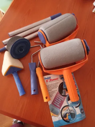 Caja Rodillos Pintura Paint Run