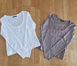 2 Camisetas Zara Manga Larga