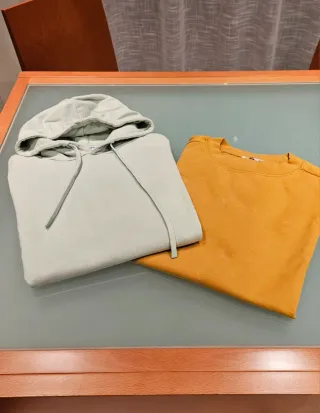 Lote 2 sudaderas Zara hombre