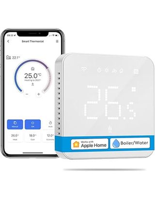 Meross Termostato Calefaccion WiFi para Calderas,